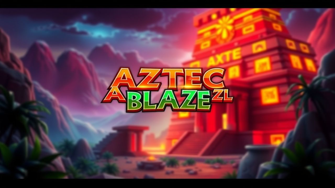 Aztec Blaze slot artwork