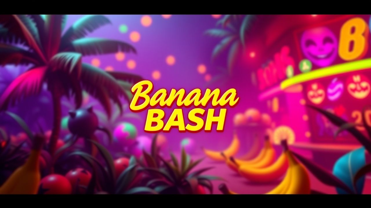 Banana Bash slot artwork