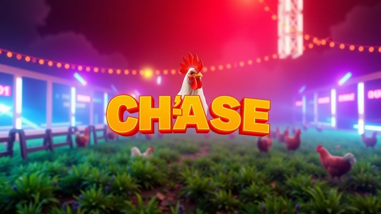 Chicken Chase slot artwork