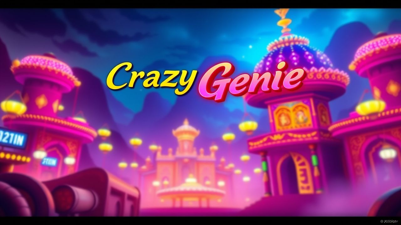 Crazy Genie slot artwork