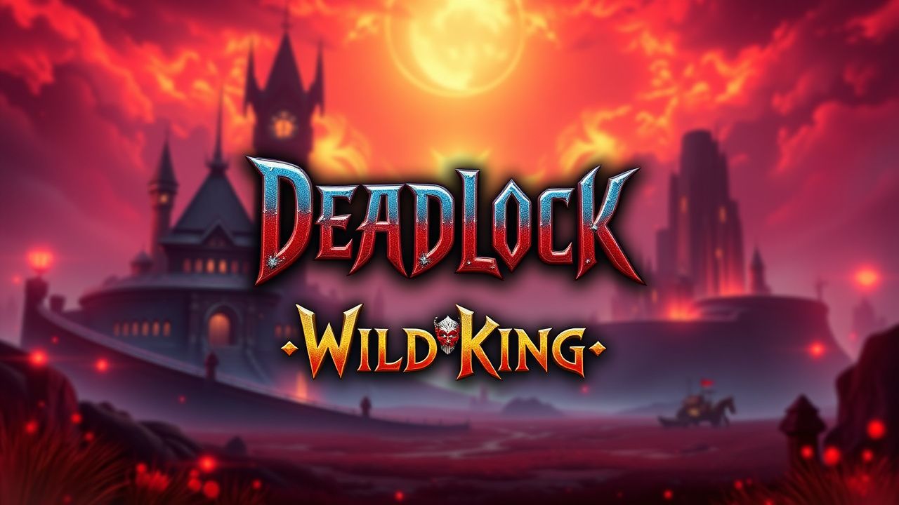 Deadlock Wild King slot artwork