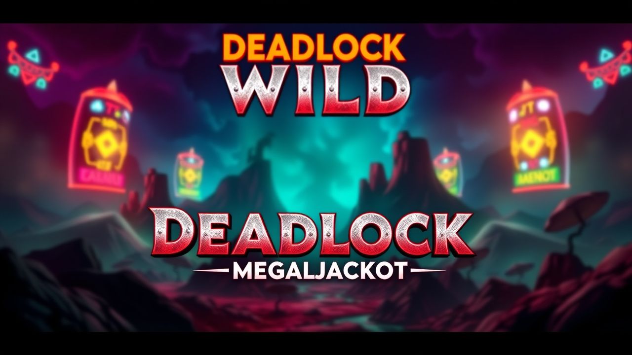 Deadlock Wild Megajackpot slot artwork