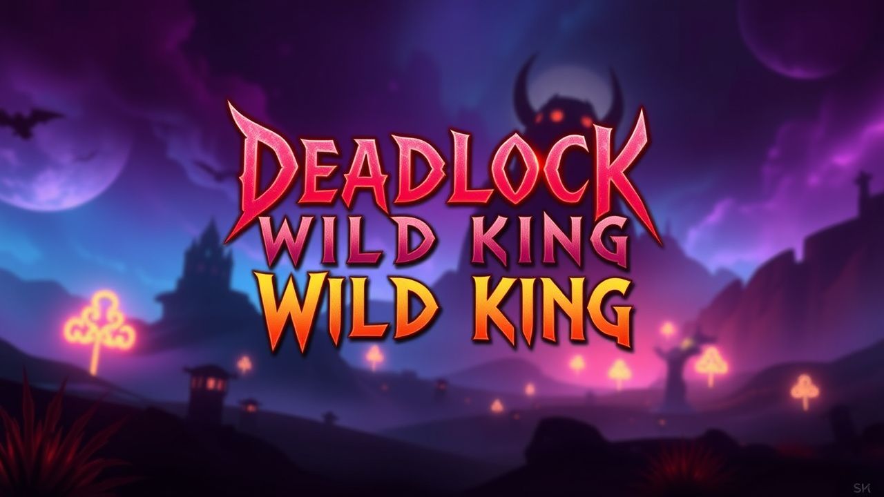 Deadlock Wildking Megaways slot artwork