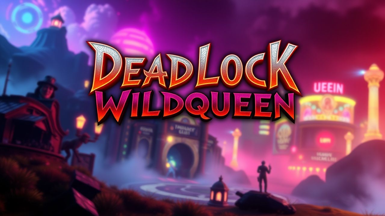 Deadlock Wildqueen Megaways slot artwork