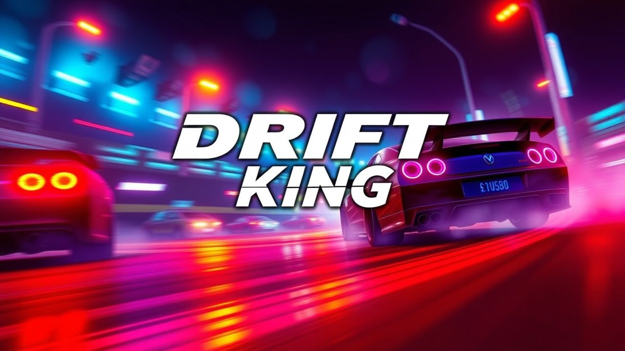 Drift King slot artwork