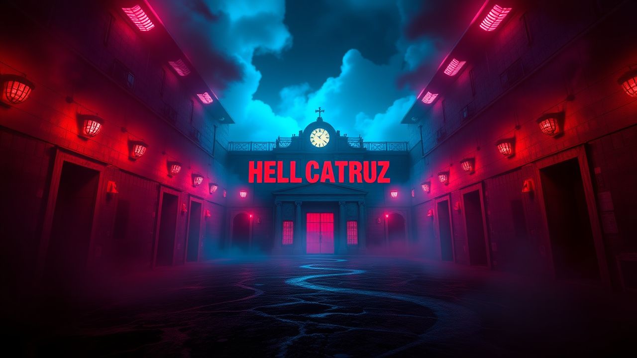 Hellcatraz slot artwork