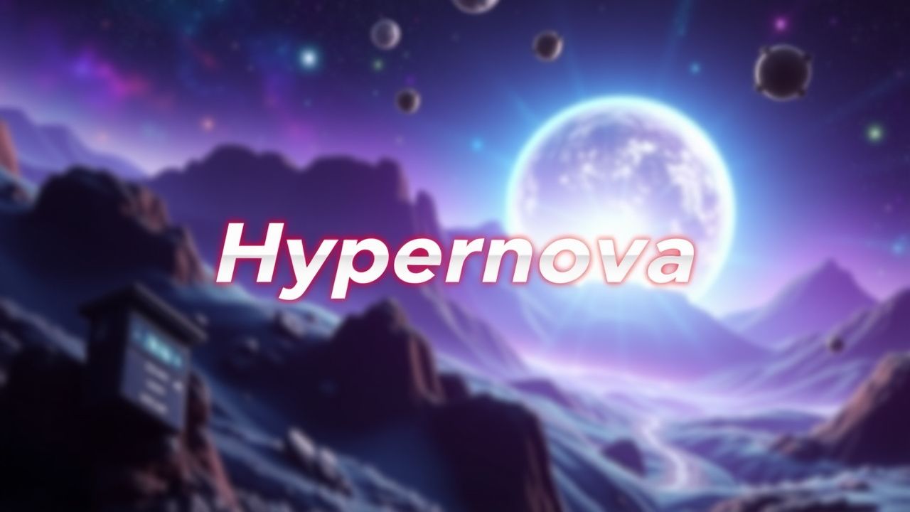 Hypernova slot artwork