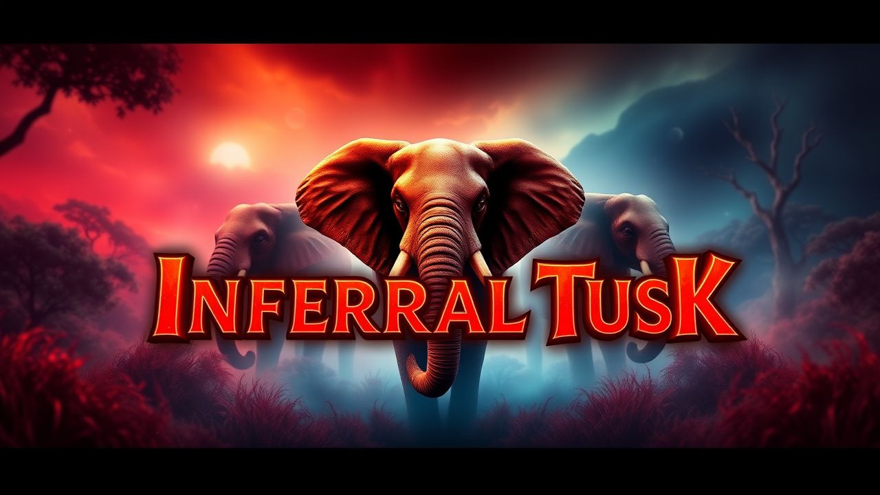 Infernal Tusk slot artwork