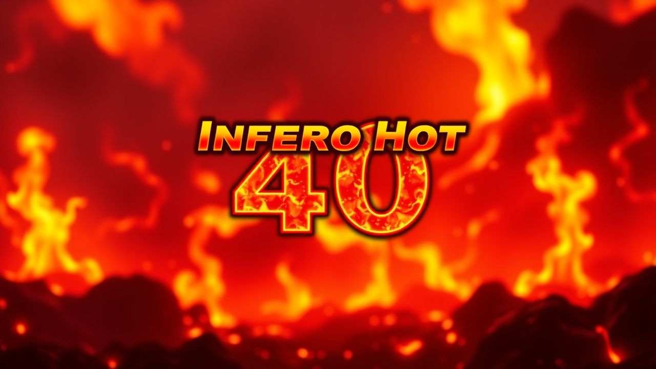 Inferno Hot 40 slot artwork