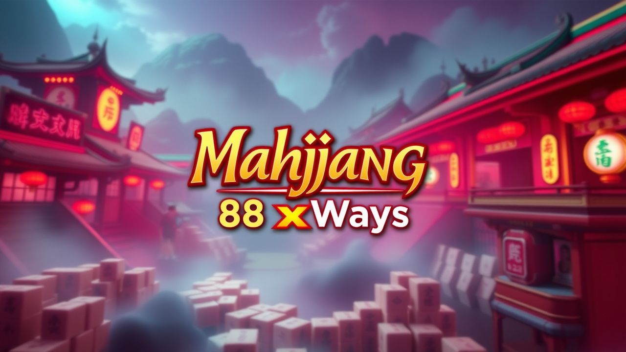 Mahjong 88 xWays slot artwork