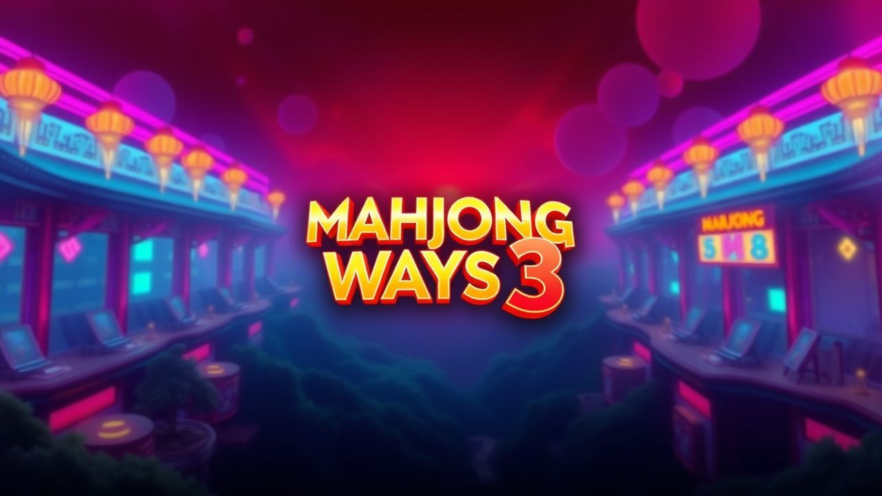 Mahjong Ways 3 slot artwork