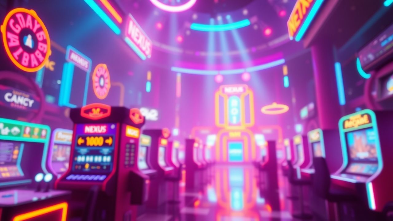 Nexus Arcade slot artwork