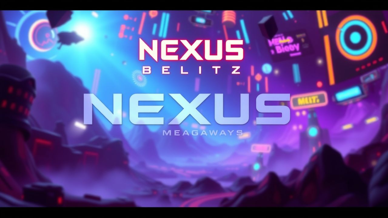 Nexus Blitz Megaways slot artwork