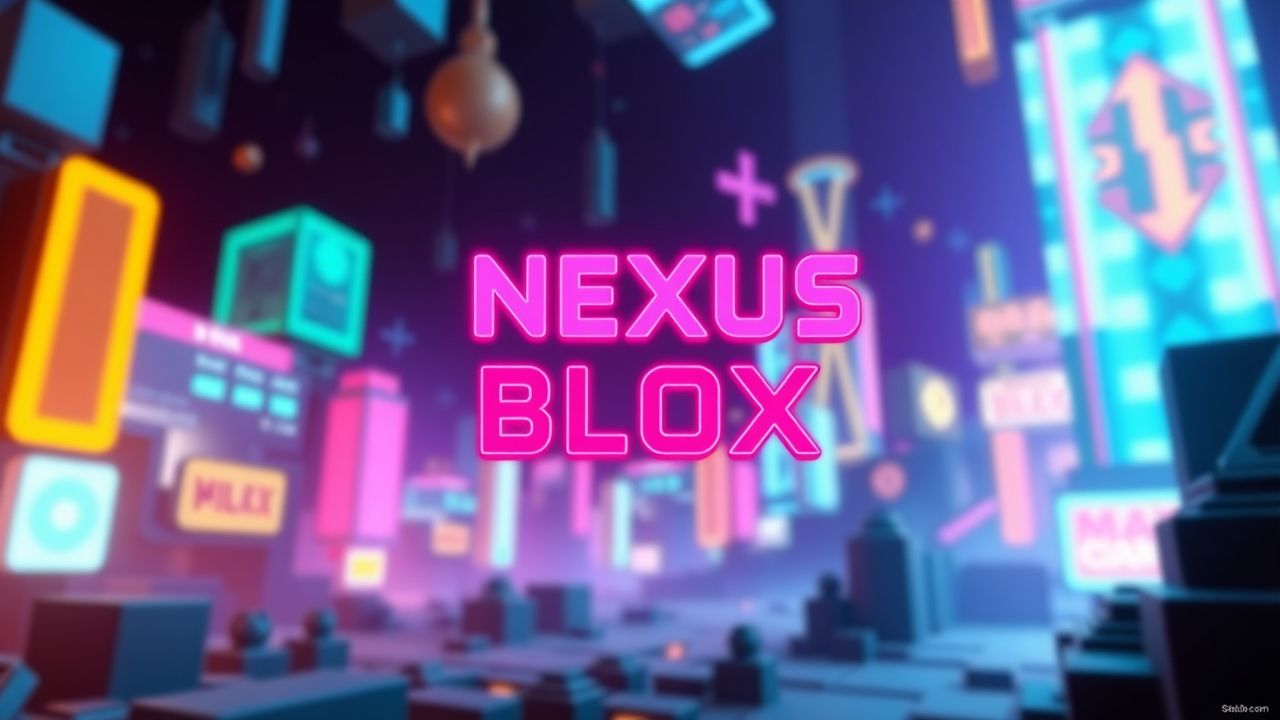 Nexus Blox slot artwork