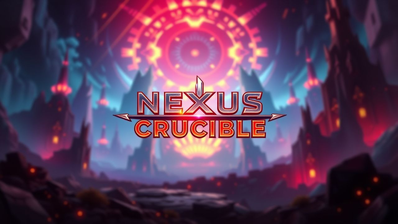 Nexus Crucible slot artwork