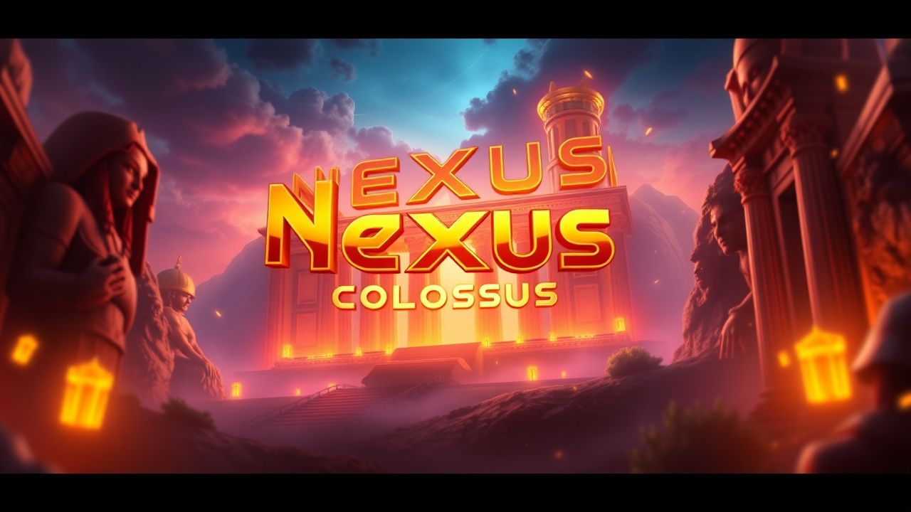 Nexus Golden Colossus slot artwork
