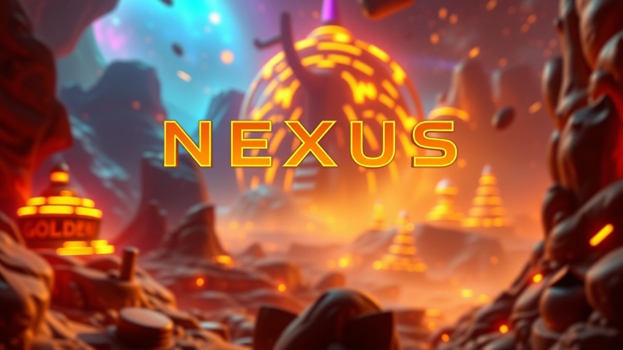 Nexus Golden Giga slot artwork