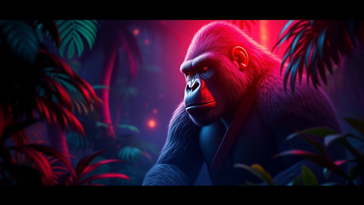 Nexus Golden Gorilla slot artwork