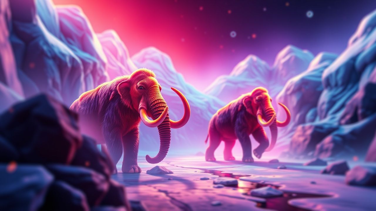 Nexus Golden Mammoth slot artwork