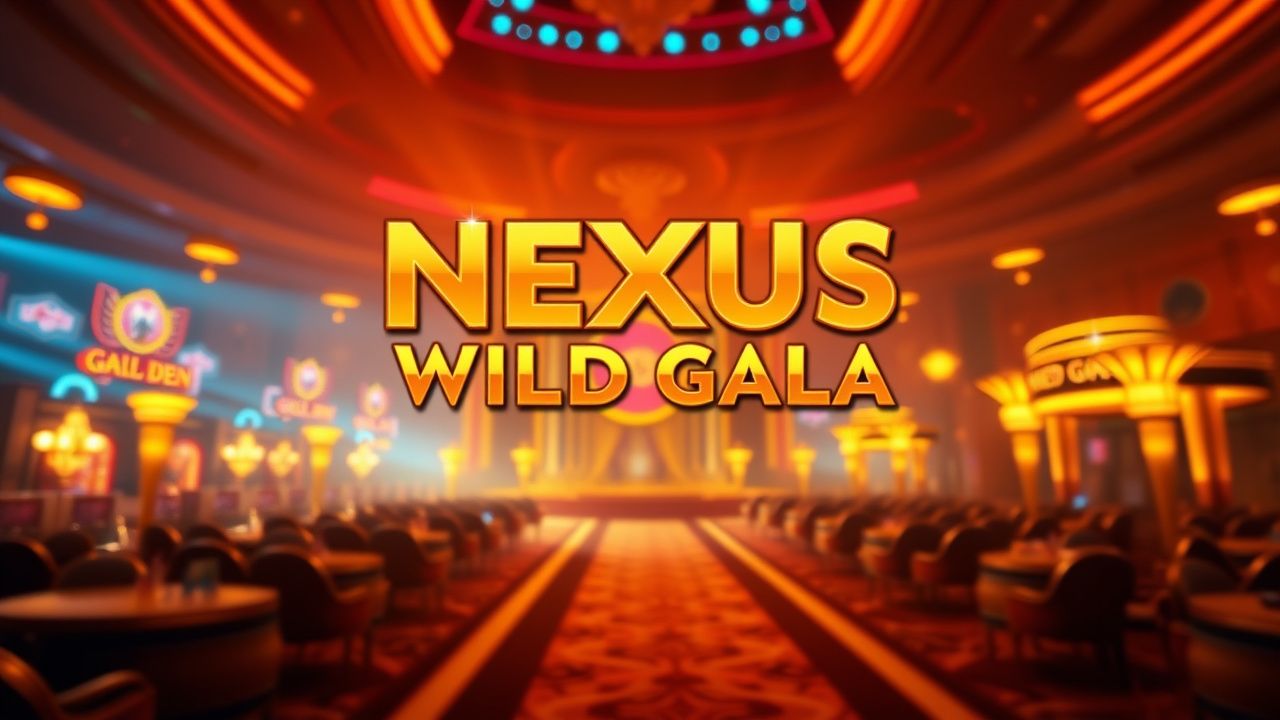 Nexus Golden Wild Gala slot artwork