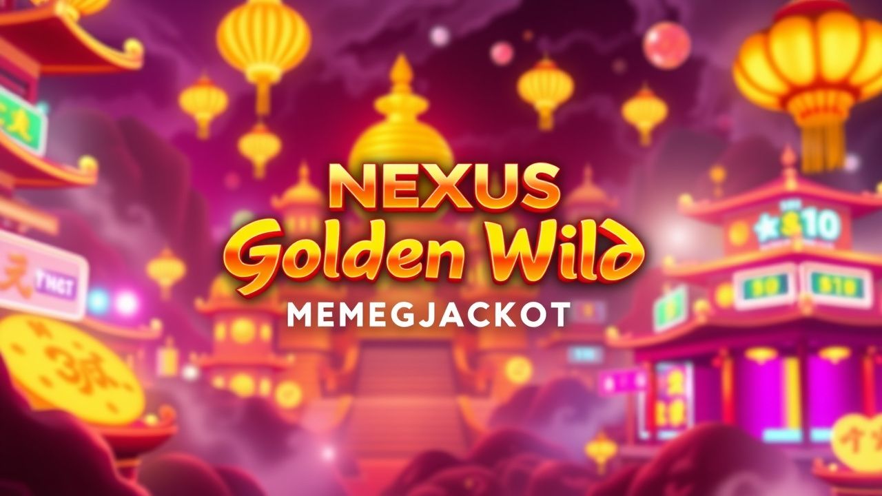 Nexus Golden Wild Megajackpot slot artwork