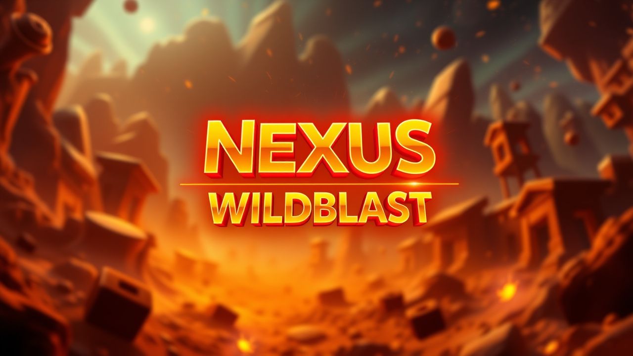 Nexus Golden Wildblast slot artwork
