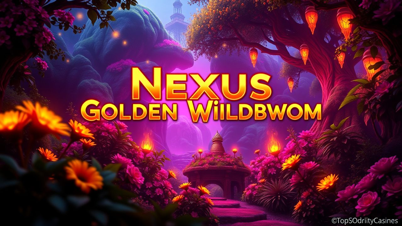 Nexus Golden Wildbloom slot artwork