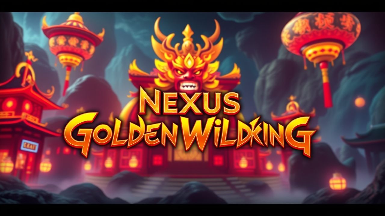 Nexus Golden Wildking slot artwork