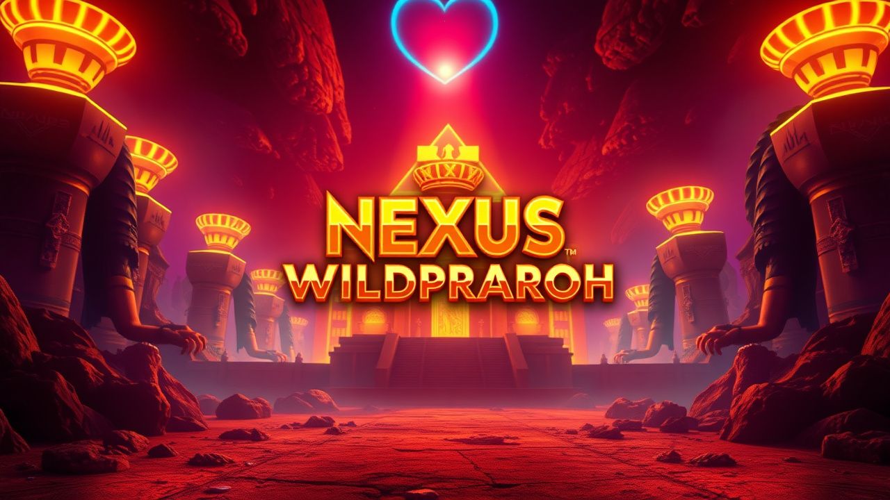 Nexus Golden Wildpharaoh slot artwork