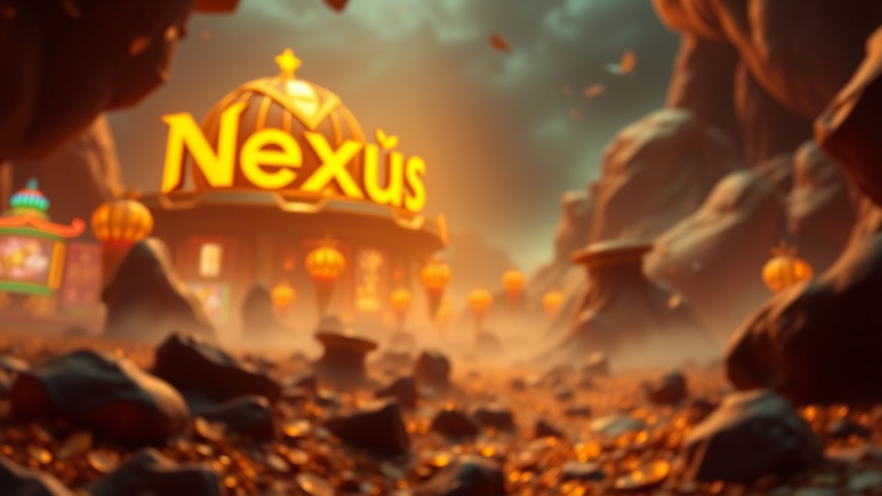 Nexus Golden Wildpot slot artwork