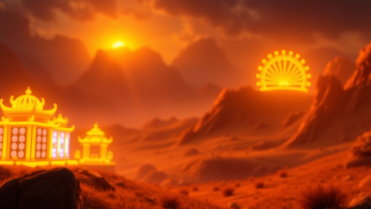 Nexus Golden Wildwind slot artwork