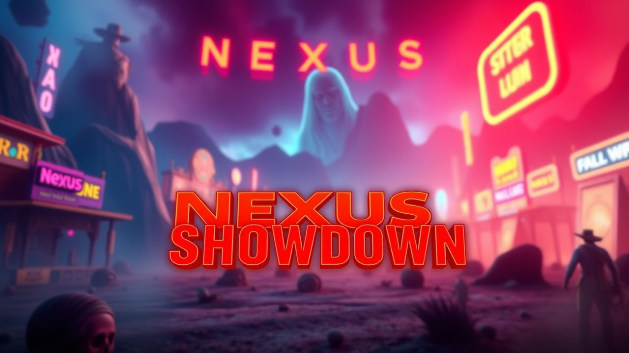 Nexus Showdown slot artwork
