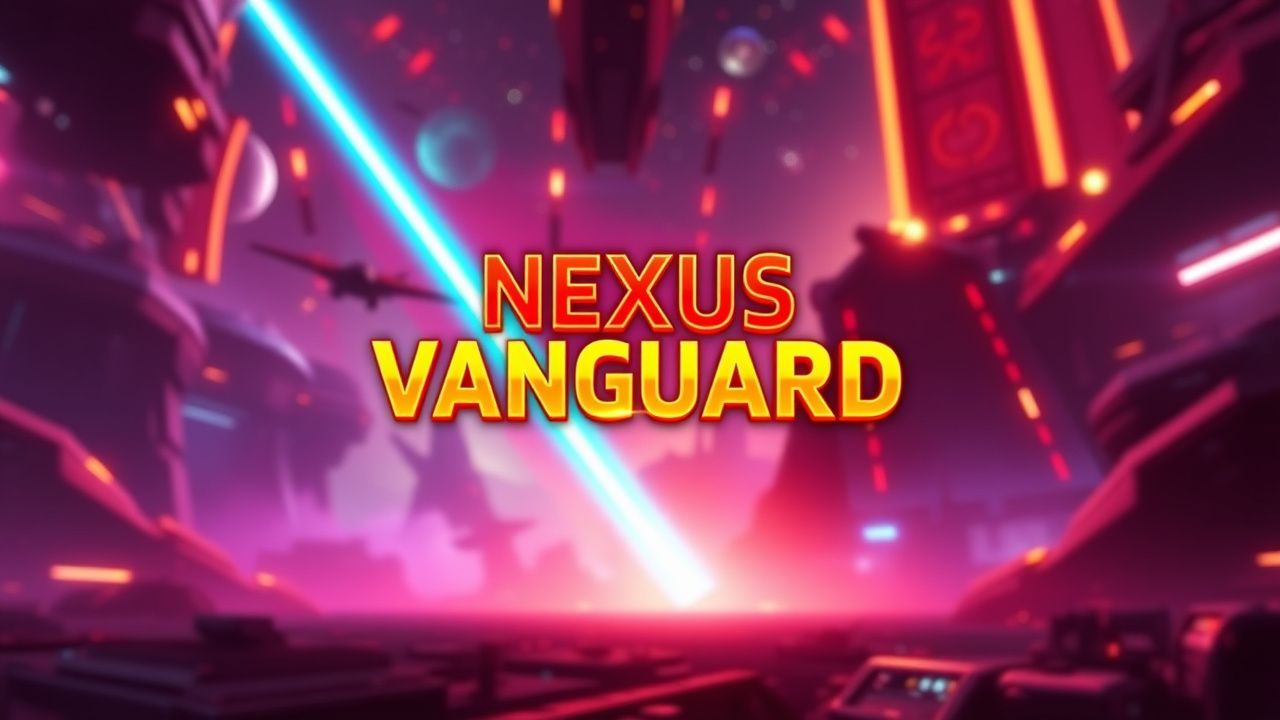 Nexus Vanguard slot artwork