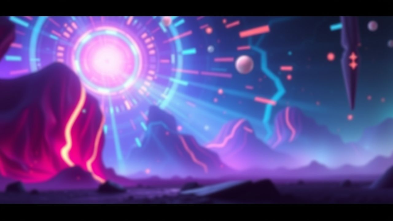 Nexus Vortex slot artwork