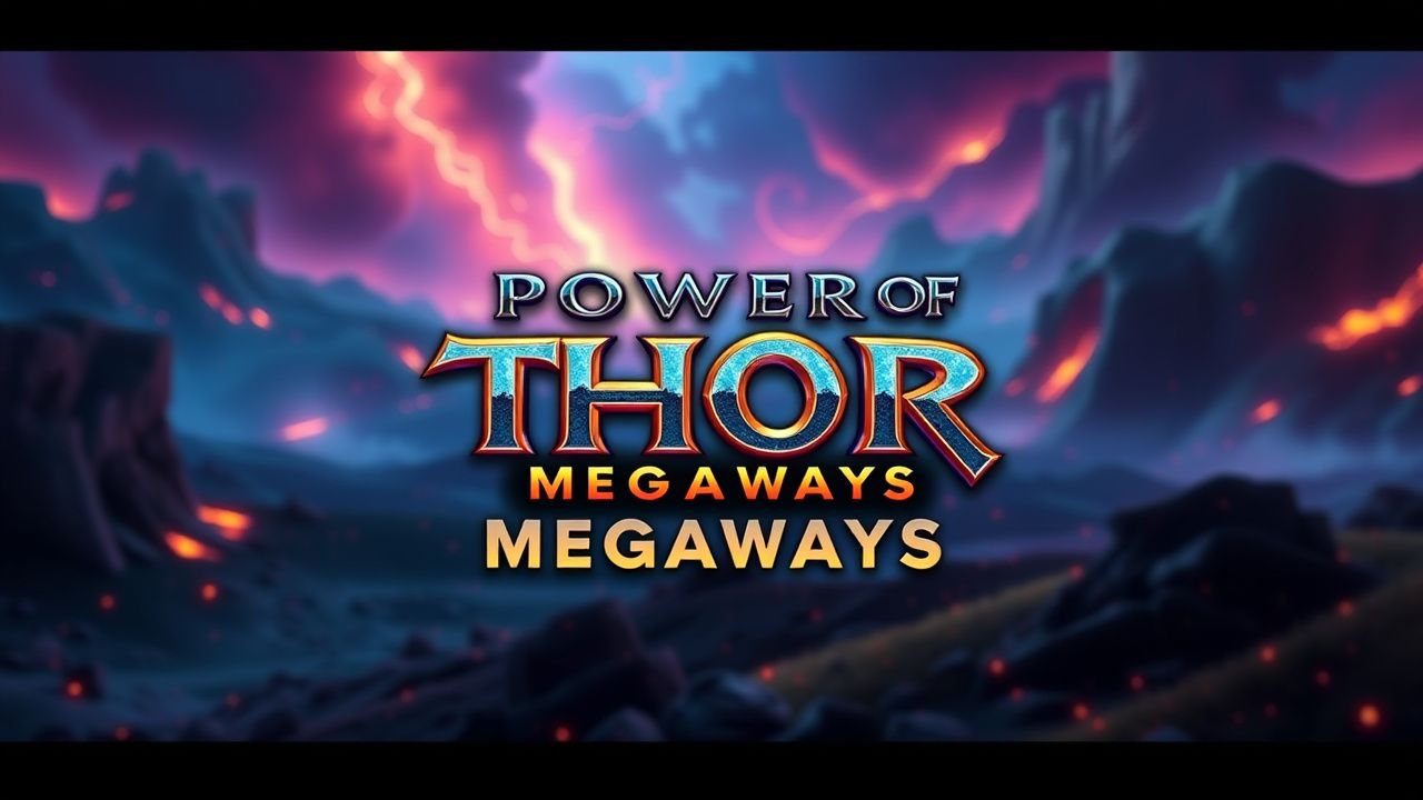 Power of Thor Megaways slot artwork
