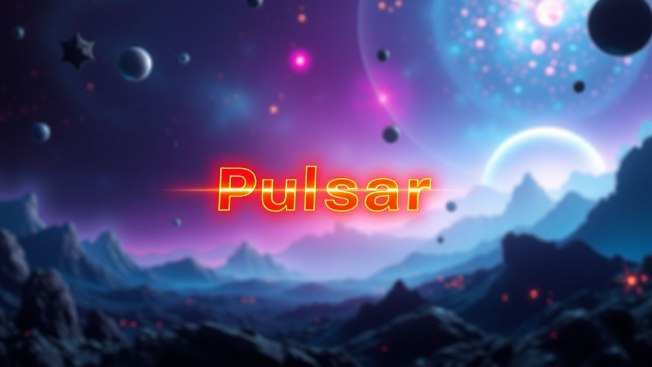 Pulsar slot artwork