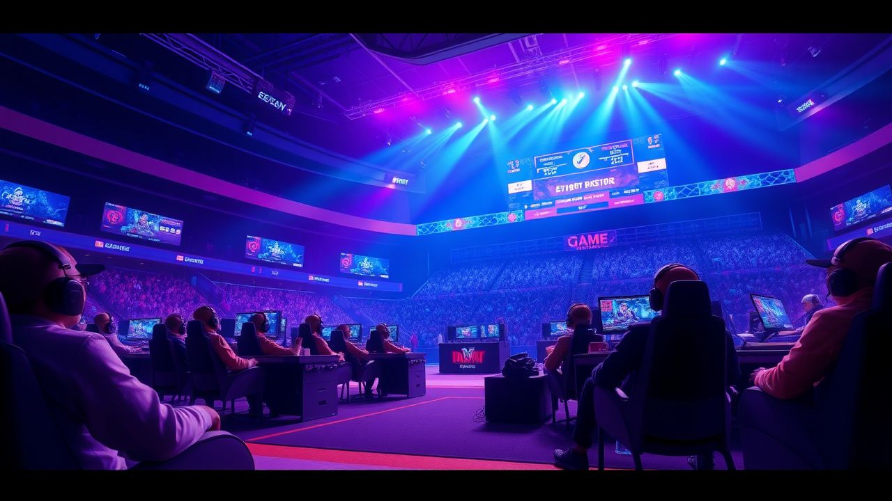 esports gaming tournament, cryptocurrency betting platform, competitive gaming