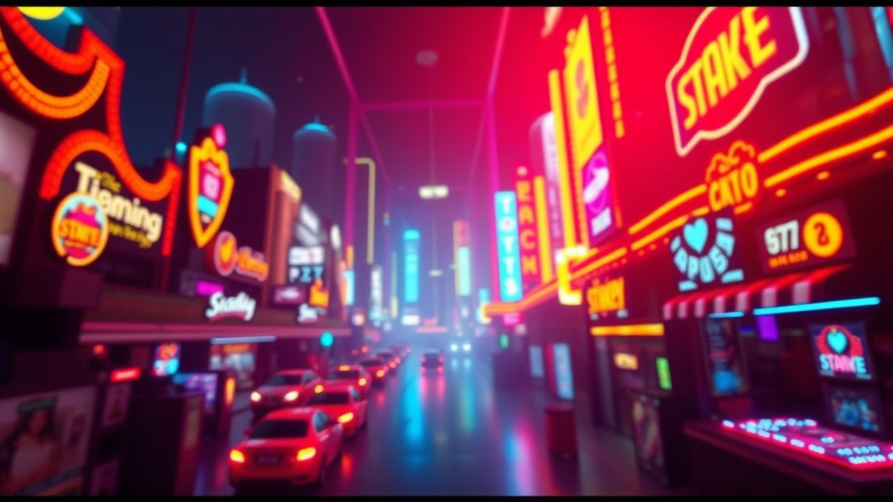 Stake City slot artwork