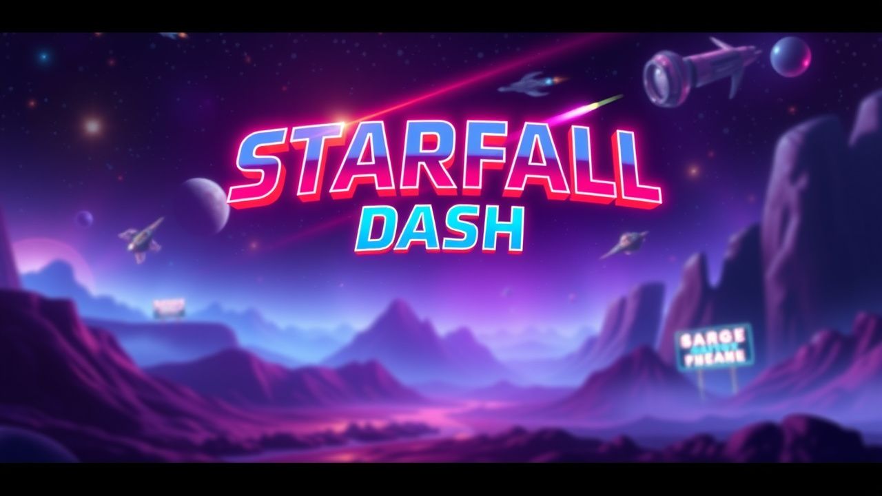 Starfall Dash slot artwork