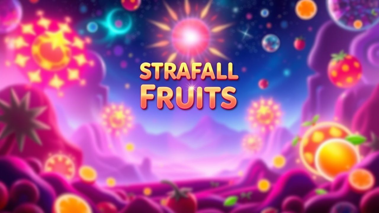 Starfall Fruits slot artwork
