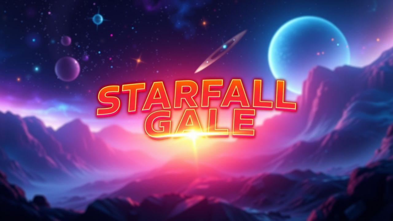 Starfall Gale slot artwork