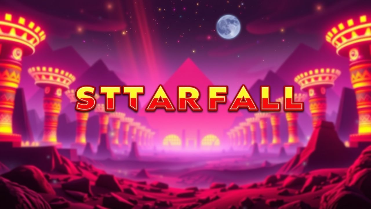 Starfall Giza slot artwork