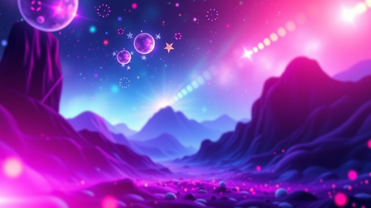Starfall Glow slot artwork