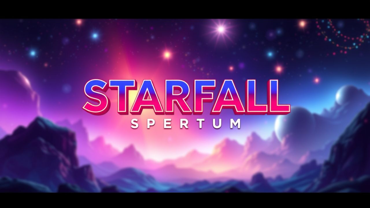 Starfall Spectrum slot artwork