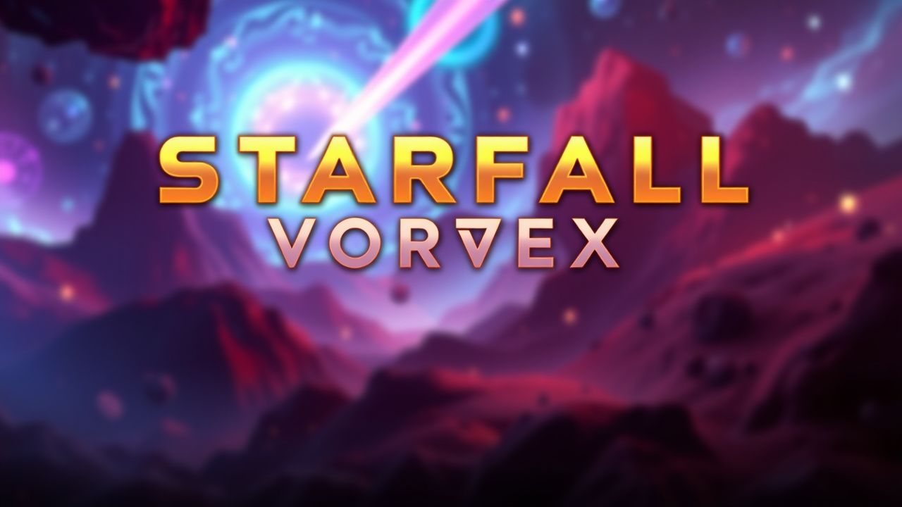 Starfall Vortex slot artwork