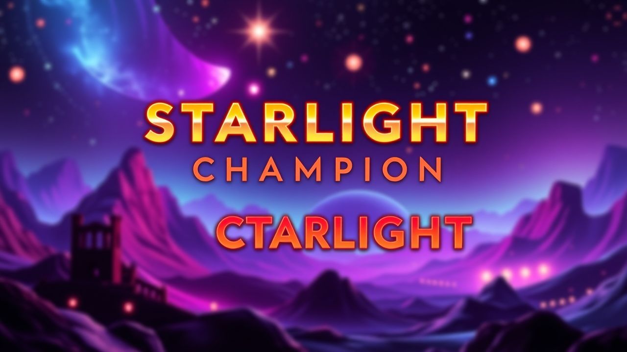 Starlight Champion slot artwork