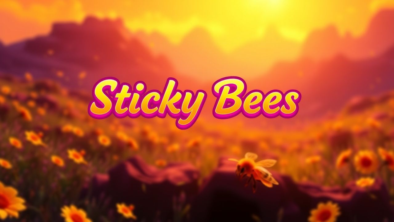 Sticky Bees slot artwork