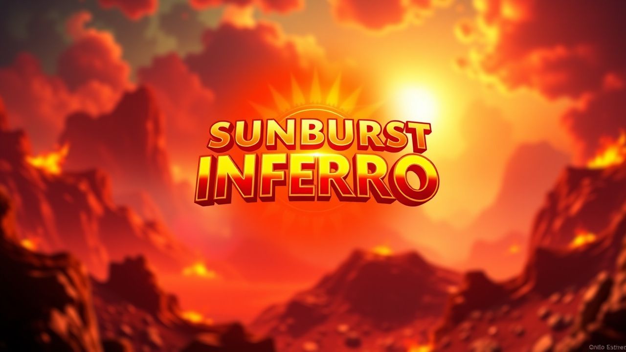 Sunburst Inferno slot artwork