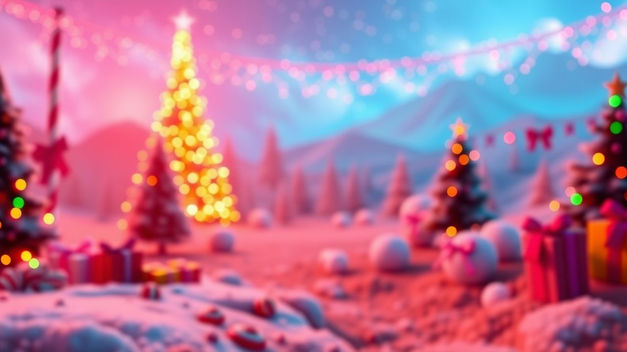 Sweet Bonanza Xmas slot artwork