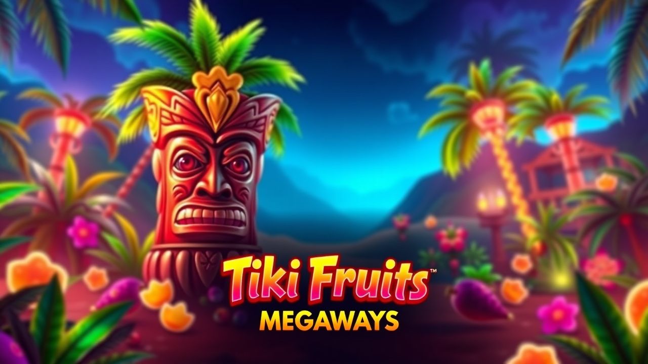 Tiki Fruits Megaways slot artwork